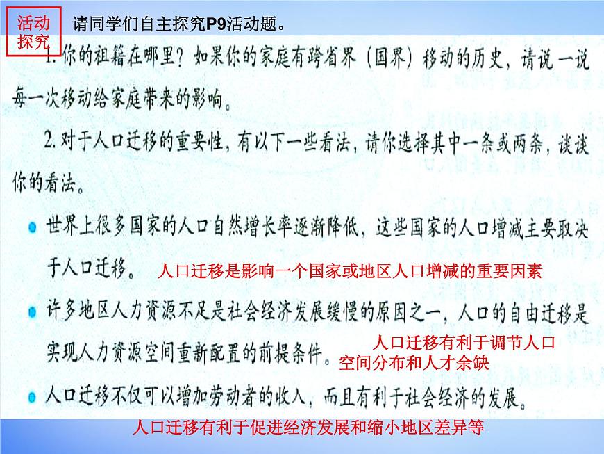 高中地理 1.2人口的空間變化課件 新人教版必修2第5頁