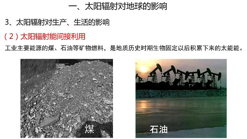 2019-2020学年【新教材】人教版高中地理必修1课件:1.2 太阳对地球的影响(共32张PPT)07