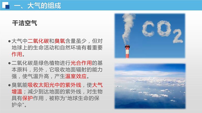 2.1 大气的组成和垂直分层(同步课件)-【备课无忧】2020-2021学年高一地理同步备课(新教材人教版必修1)06