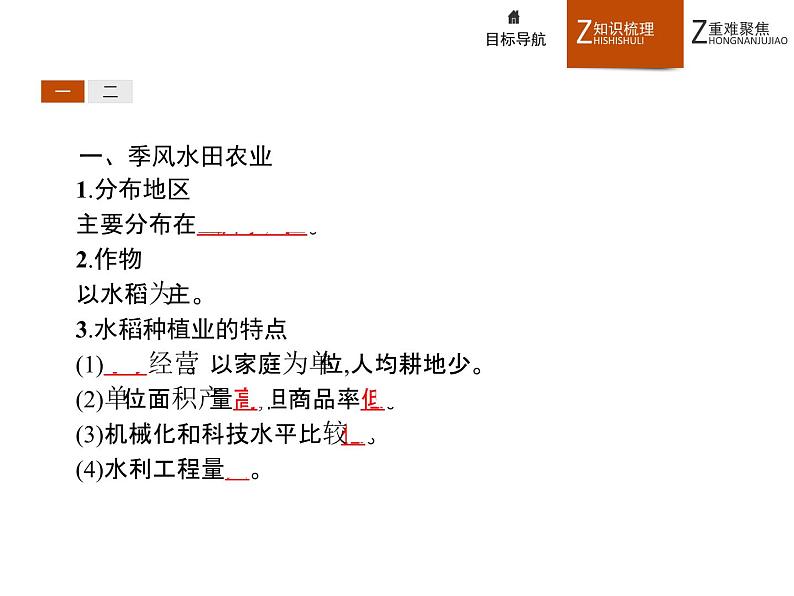 高中地理人教必修2:3.2 以种植业为主的农业地域类型课件03