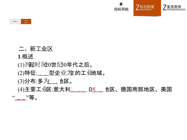 高中地理人教必修2:4.3 传统工业区与新工业区 课件06