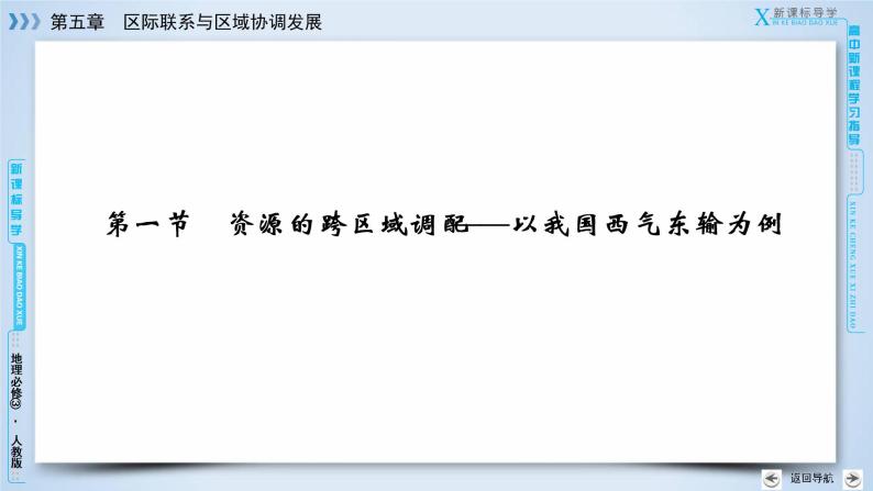 人教版高中地理必修三课件：第5章 第1节资源的跨区域调配——以我国西气东输为例 课件08