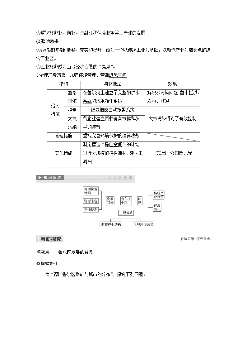 2019-2020版地理同步新导学案鲁教必修三讲义 精练：第三单元 区域资源、环境与可持续发展 第二节02