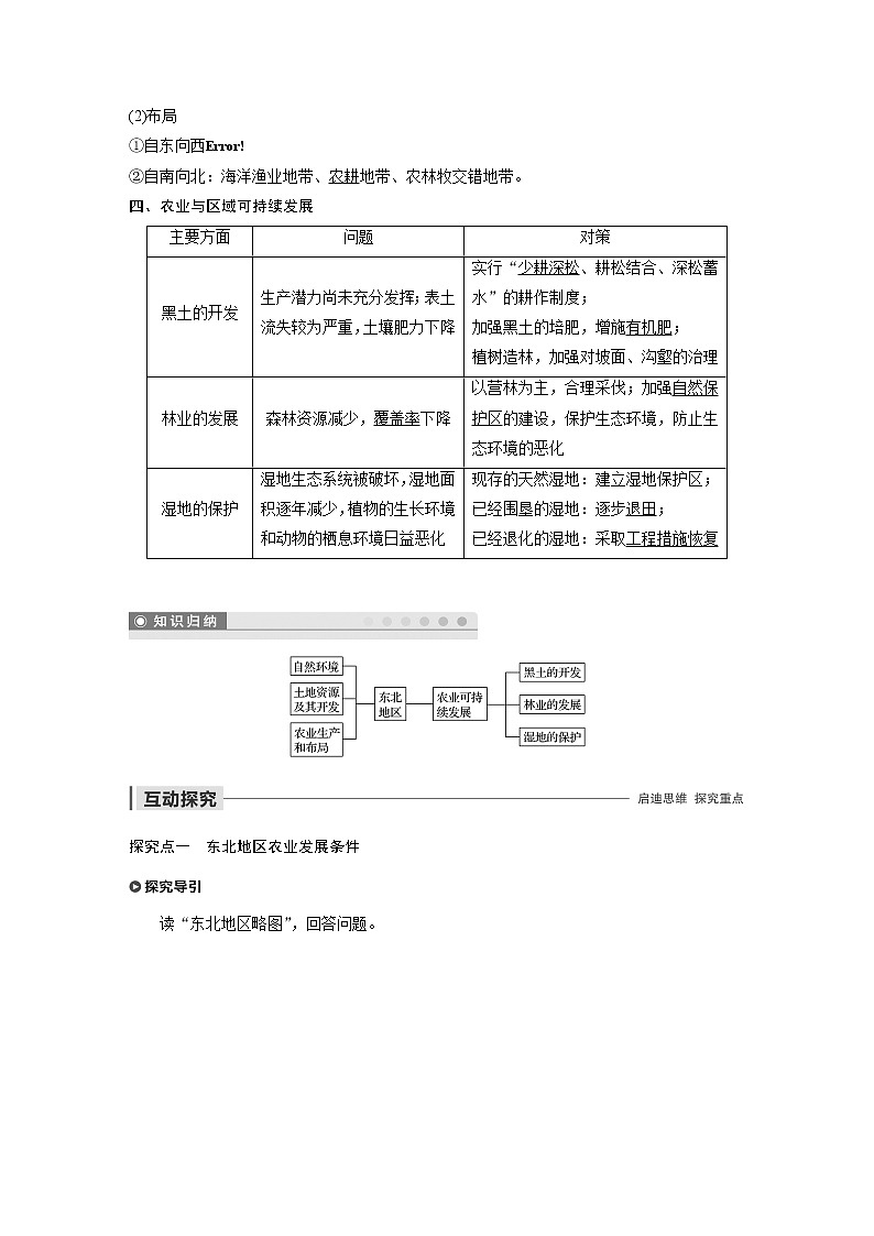 2019-2020版地理同步新导学案鲁教必修三讲义 精练:第四单元 区域综合开发与可持续发展 第二节02