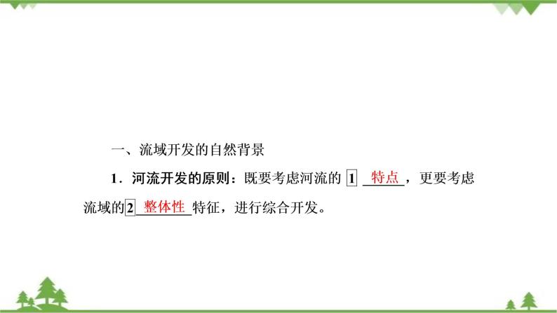 2021年人教版高中地理必修三课件：第三章 第二节　流域的综合开发——以美国田纳西河流域为例05