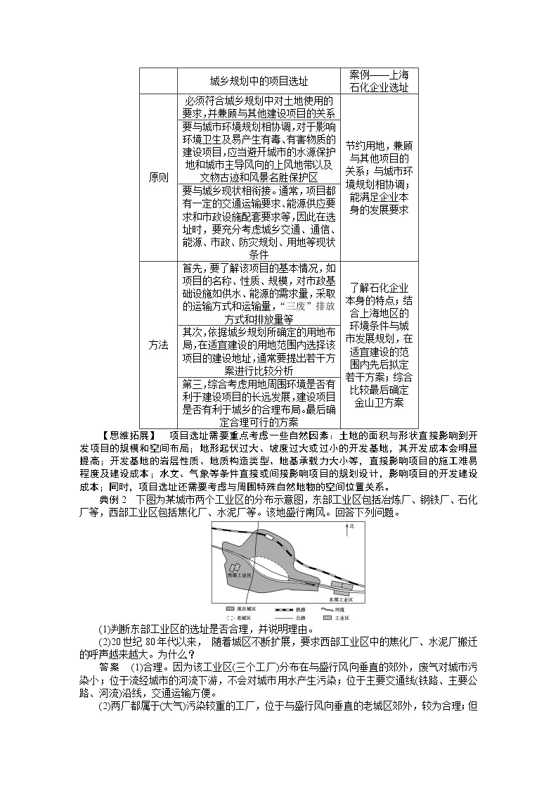 高中地理人教版选修4学案 3.2 城乡土地利用与功能分区03