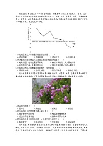 2021届安徽省安庆市高三二模文科综合地理试题