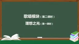 高中音乐新人音版 第二单元 理想之光之 《清晰的记忆》PPT课件+教案+练习+内嵌音频