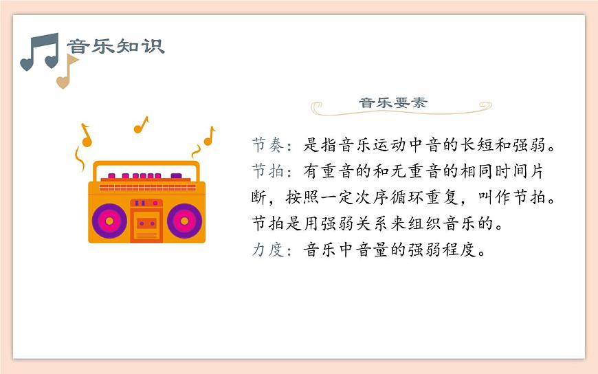 人音版（2019）必修《音樂鑒賞》第一單元 學(xué)會(huì)聆聽 第一節(jié) 音樂要素及音樂語(yǔ)言課件第4頁(yè)