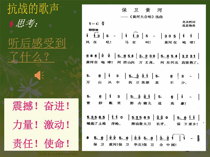 高中音乐人音版2019必修 音乐鉴赏 第十单元 新音乐初放--记忆中的歌声课件07