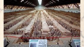 感受中国古代恢弘的雕塑群--中国古代陵墓雕塑和宗教雕塑PPT课件免费下载