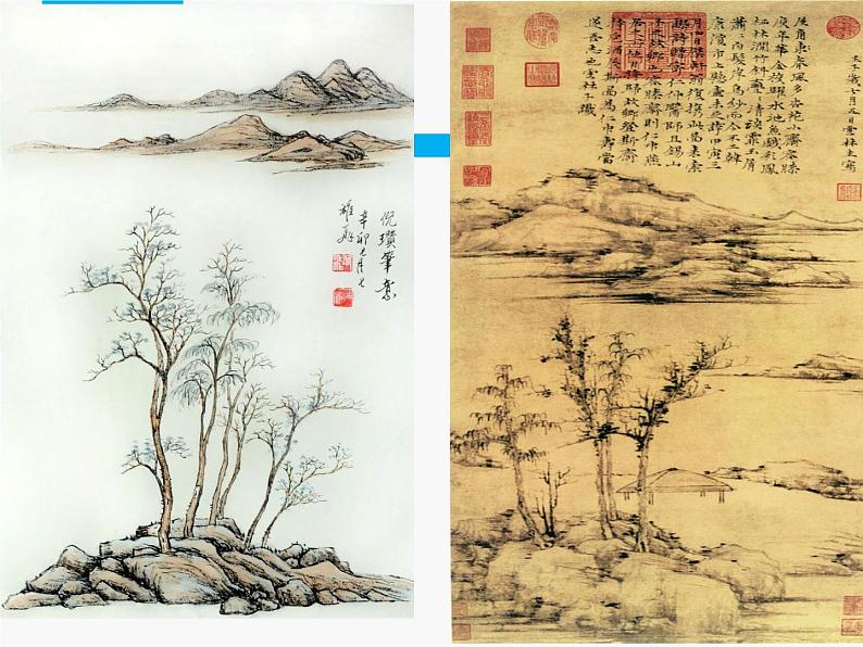 人美版高中美术必修《绘画》 第2课 天人合一 情景交融——中国山水画_(课件)第7页