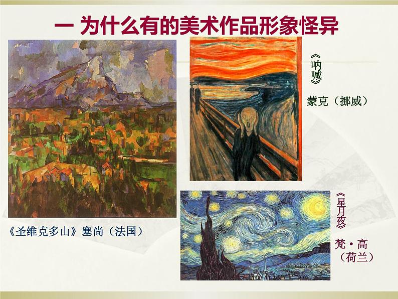 人美版高中美术必修《美术鉴赏》 第四课 对客观世界的主观表达——走进意象艺术_(课件)08