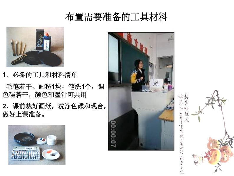 人教版高中美术选修:绘画 第三课 尝试体验中国画的笔墨情趣——学画中国画 课件第7页