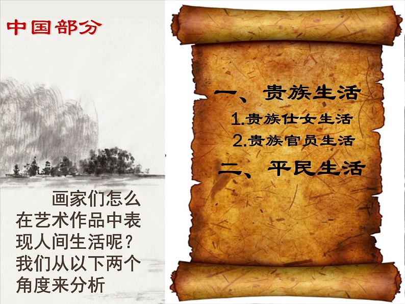 湘教版高中美术选修:美术鉴赏 第二单元 第四课 人间生活(课件)07
