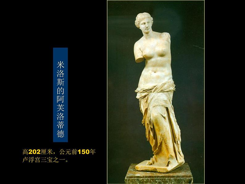 人教版高中美术选修:美术鉴赏 第二课 西方古典艺术的发源地——古希腊、古罗马美术_ 课件第6页