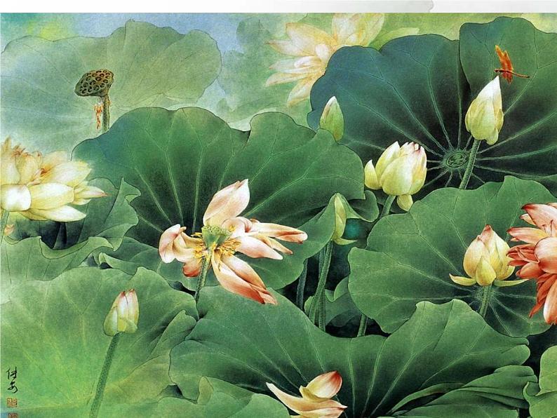 人教版高中美术选修:美术鉴赏 第六课 独树一帜——古代中国画(5) 课件01