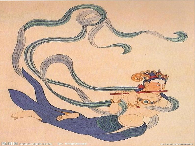 人教版高中美术选修:美术鉴赏 第四课 天上人间——壁画(1) 课件第7页