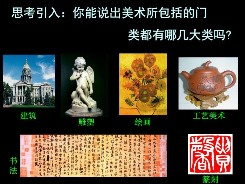 高中人教版 鉴赏  （一）中国美术鉴赏 1学些美术鉴赏知识 课件02