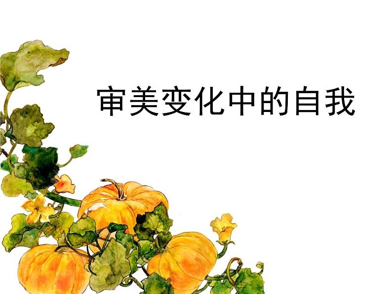 湘美版美术 鉴赏 3.1.4审美变化中的自我 课件第7页