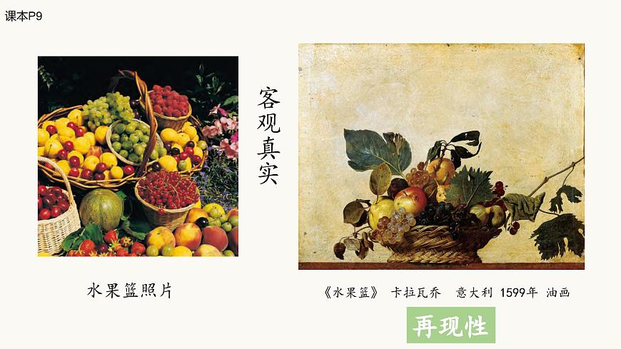 美術(shù)作品與客觀世界第一單元第二課 高中美術(shù)湘美版（2019）  (精品課課件)第5頁