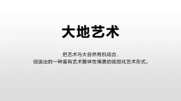 2.7 新的实验之大地艺术 课件-2024-2025学年高中美术湘美版（2019）美术鉴赏