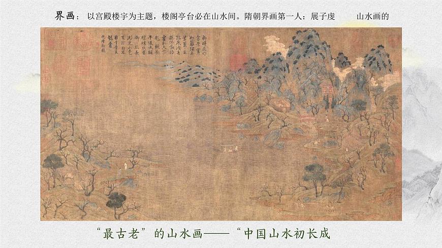 第3課象外之境——中國傳統(tǒng)山水畫 課件-2024-2025學年高中美術(shù)人教版（2019）美術(shù)鑒賞第7頁