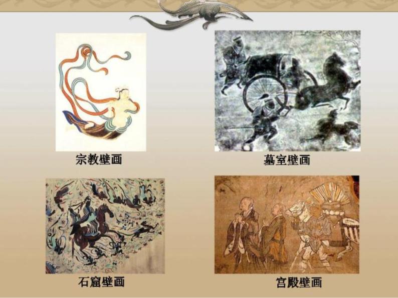 高中人教版美术 鉴赏  （一）中国美术鉴赏 4天上人间 壁画 课件(共62张PPT)03