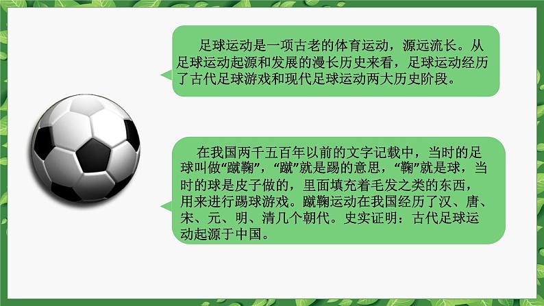 人教版高中体育8.1 足球概述 课件第4页