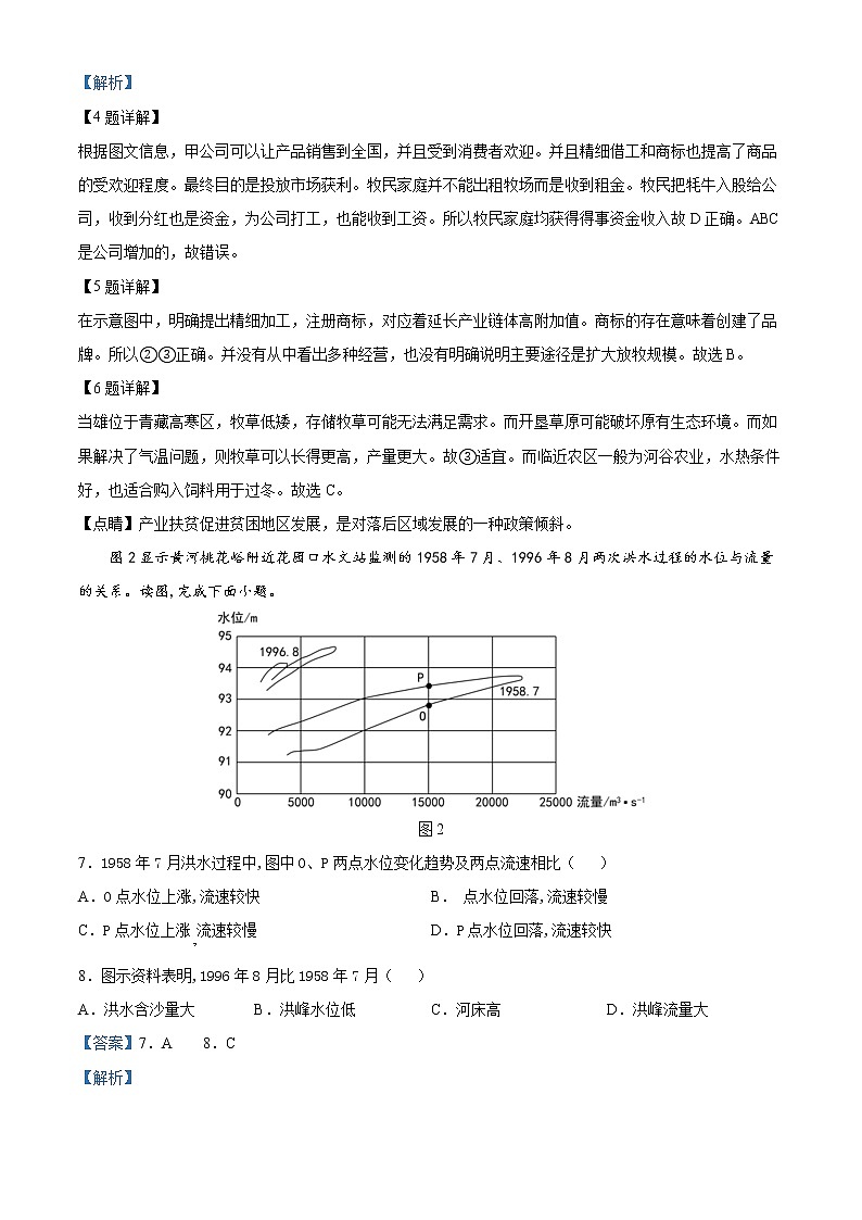 2022年高考全国乙卷 文科综合卷及答案解析03