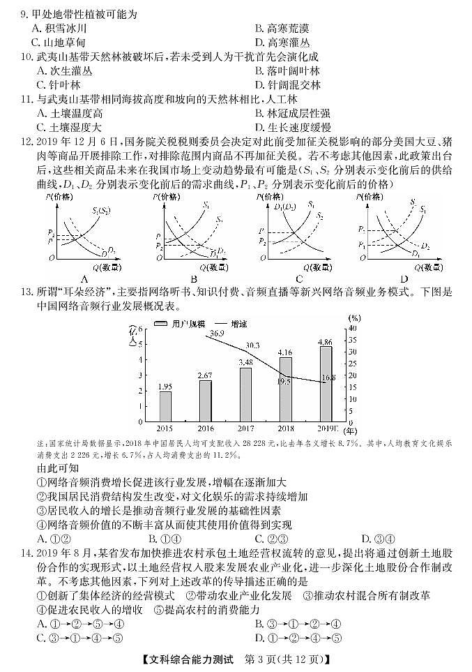2020安徽省江南十校高三下学期综合素质检测(4月)文科综合扫描版含答案03