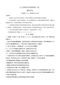 2022届四川省成都市石室中学高三下学期专家联测卷（四）理综试题