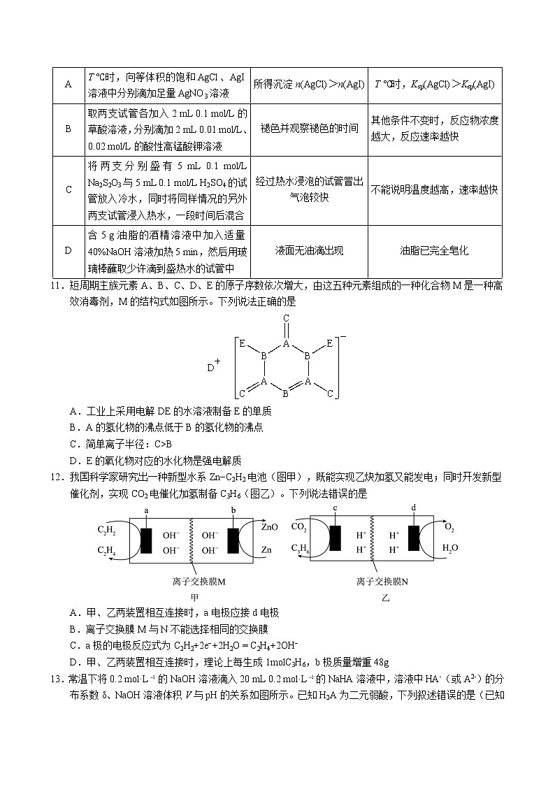 江西省重点中学盟校2023届高三下学期第一次联考试卷第3页