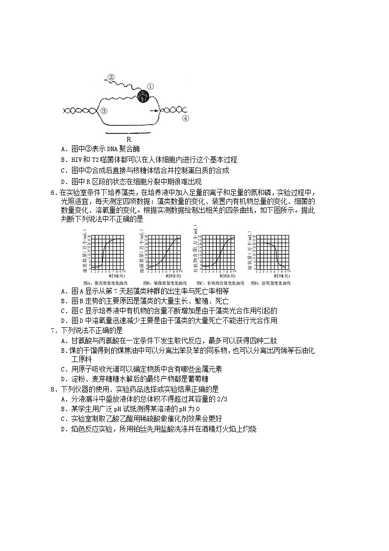 余姚市高三三模理综试题及答案02