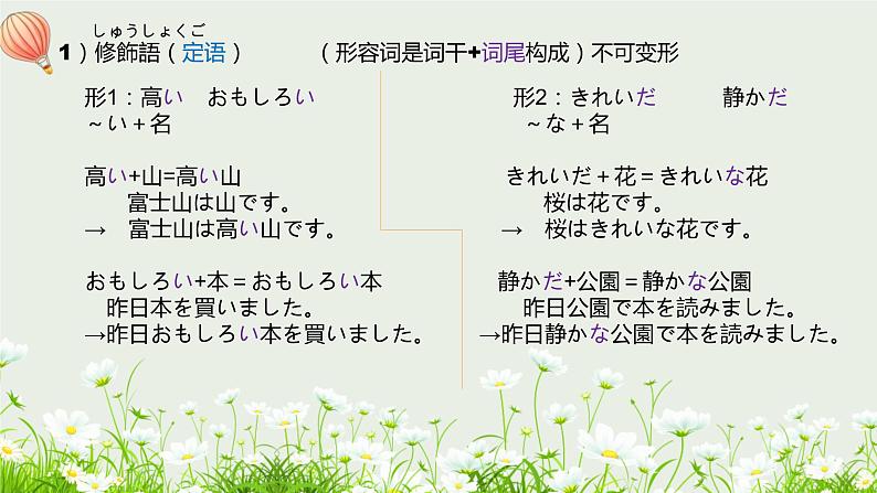 高中日语新版标日初级上册第三单元复习PPT03