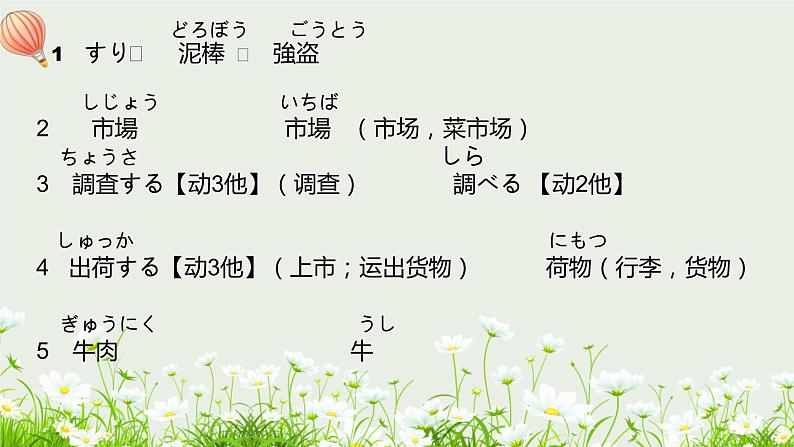 标日第41课李さんは部長にほめられました。PPT第3页