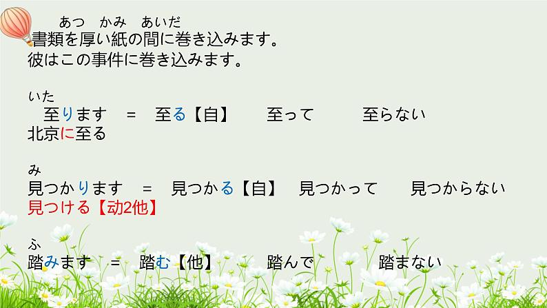 标日第41课李さんは部長にほめられました。PPT第6页
