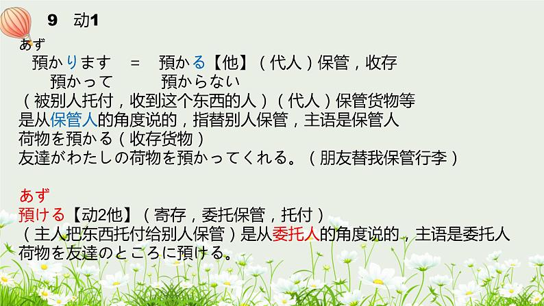 标日第42课テレビをつけたまま、出かけてPPT05