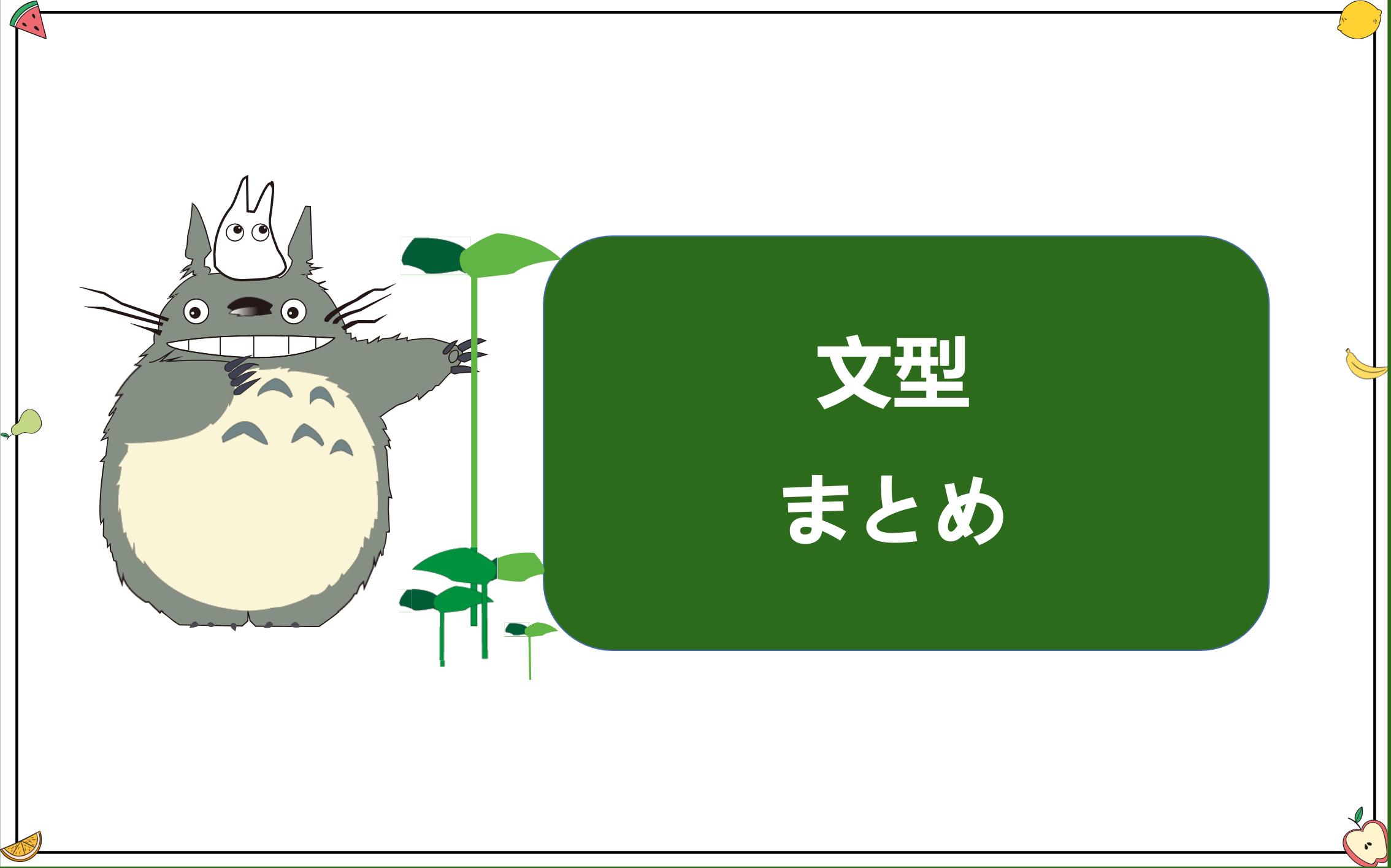 文型まとめ 专题课件-2025届高三日语一轮复习