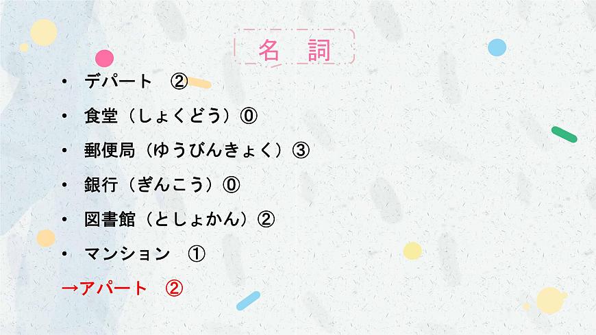 標日第3課第3頁