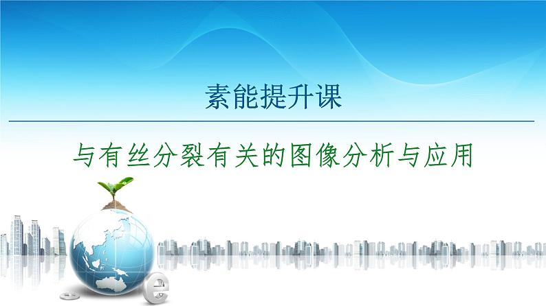 第4章 素能提升课 与有丝分裂有关的图像分析与应用 课件【新教材】浙科版(2019)高中生物必修一第1页
