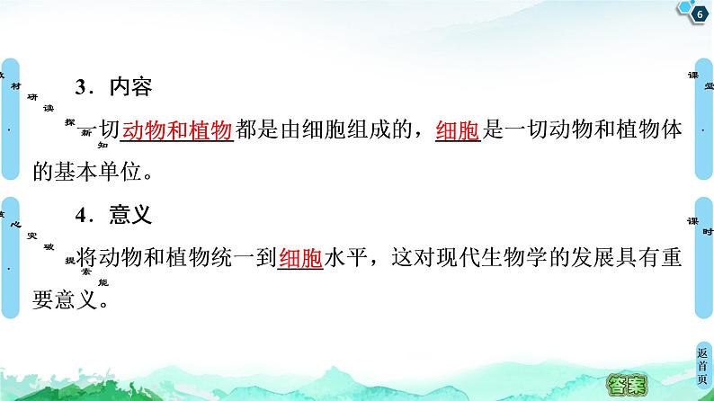 第2章 第1节 细胞学说——现代生物学的“基石”第6页