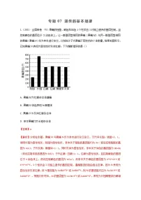 2021年高考真题和模拟题分类汇编+生物+专题07+遗传的基本规律+Word版含解析