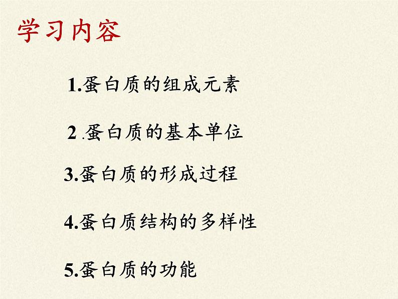 高中生物必修一课件-2.2.4蛋白质的结构和功能1-苏教版第3页