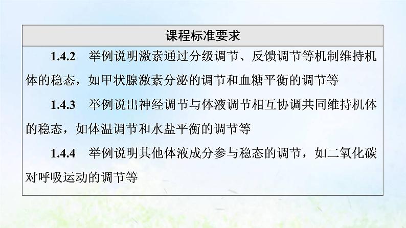2022版新教材高考生物一轮复习第8单元生命活动的调节第24课体液调节课件新人教版第3页