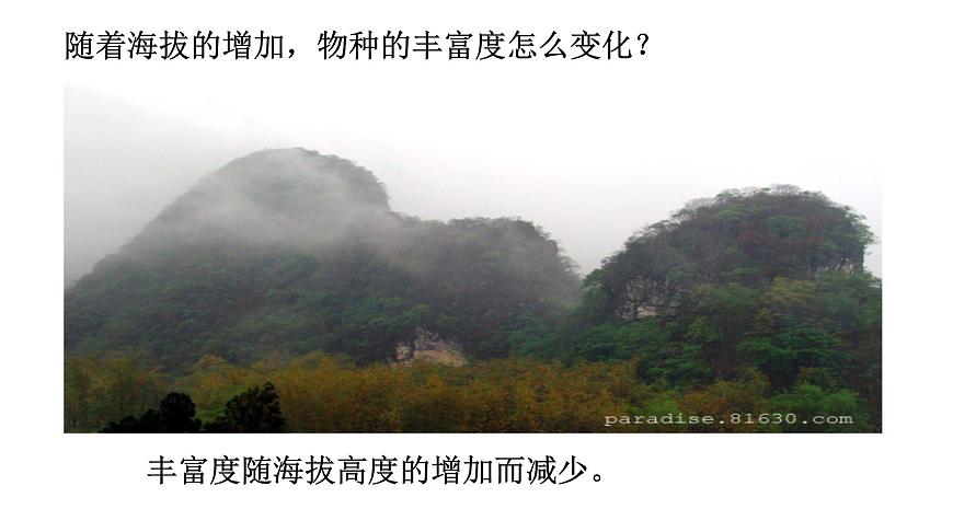 高中生物人教版必修三 4.3 《群落的結(jié)構(gòu)》課件PPT第8頁(yè)