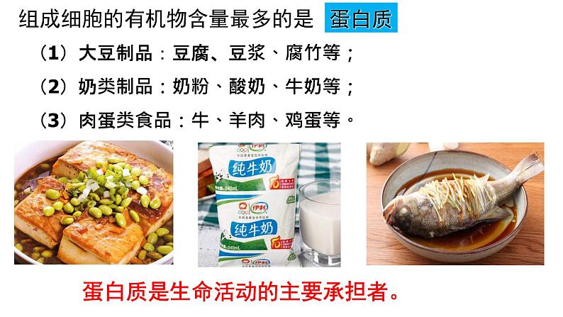 2.4 蛋白质是生命活动的主要承担者 课件-【新教材】高一上学期生物人教版(2019)必修一第3页