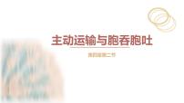 生物必修1《分子與細胞》第2節(jié) 主動運輸與胞吞、胞吐集體備課ppt課件