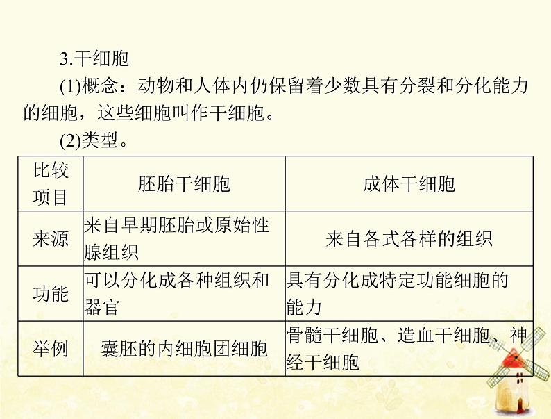 高考生物一轮复习第6章细胞的生命历程第234节细胞的分化衰老凋亡和癌变课件必修1第6页