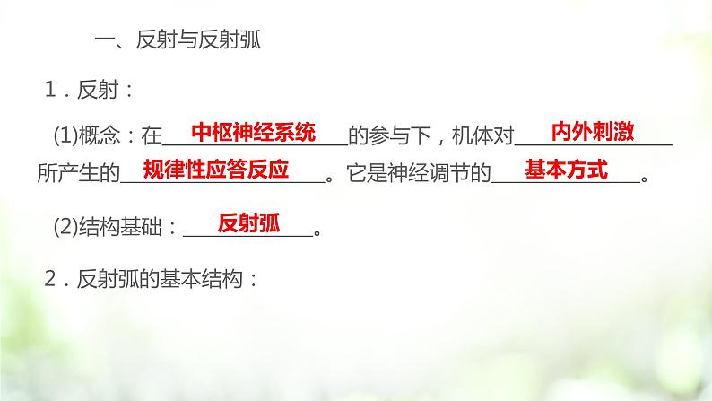 人教版2019选择性必修3 2.2 神经调节的基本方式课件PPT06